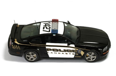 Ford Mustang GT USA Lancaster Police 2005 (Black & White)