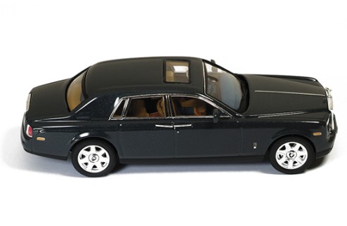 Rolls-Royce Phantom 2009 Dark Grey - Bue Grey interiors