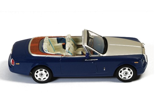 Rolls-Royce Phantom Drophead Coupe 2007 Blue - Dark White interiors