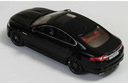 Jaguar XFR 2010 Black Metallic - Ivory & Red interior