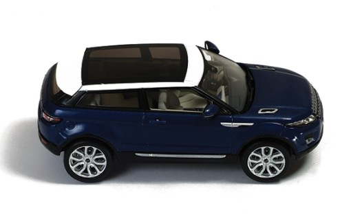 Range Rover Evoque 3 Doors 2011 Baltic Blue & White (interior White & Dark Grey)