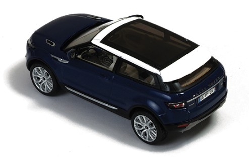 Range Rover Evoque 3 Doors 2011 Baltic Blue & White (interior White & Dark Grey)