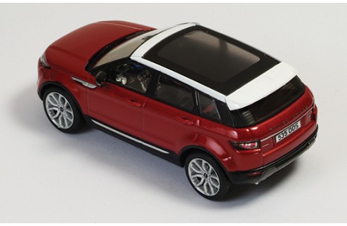 Range Rover Evoque 5 Doors 2011 Red & White (interior White & Dark Red)