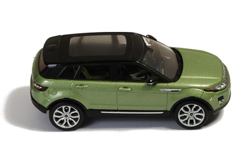 Range Rover Evoque 5 Doors 2011 Green (Lime) & Black (interior Black & Green)