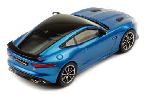 JAGUAR F-Type SVR 2016 Blue and Black top
