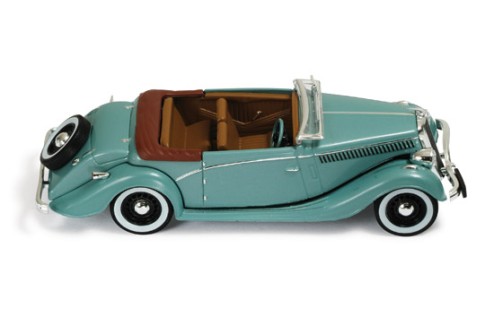 Salmson S4E 1938 Metallic Green (with Brown interiors