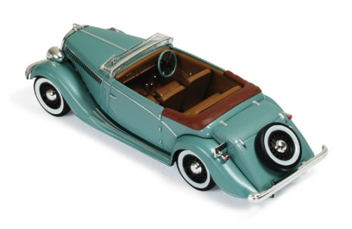 Salmson S4E 1938 Metallic Green (with Brown interiors