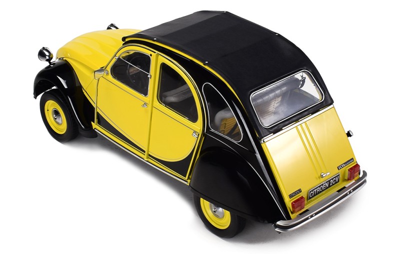 maquette 1.8 altaya Citroën 2cv Charleston