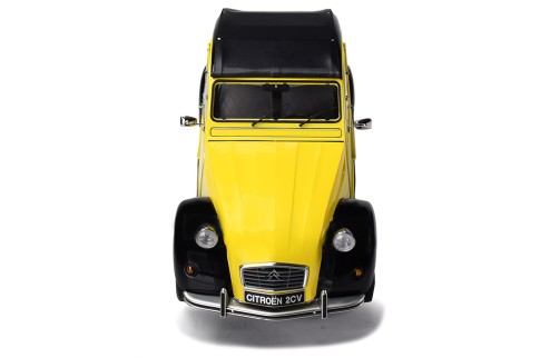 Citroën 2CV Charleston - Yellow and Black - 1/8 SCALE