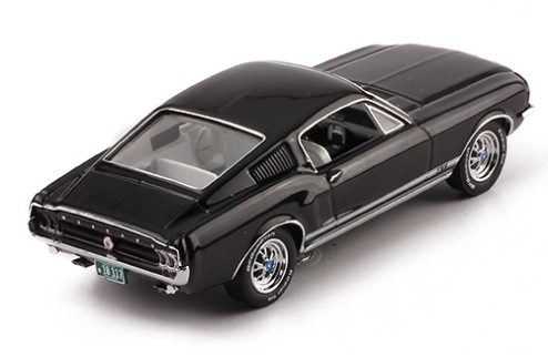 FORD MUSTANG GT Fastback 1967 Black W/ White Interior