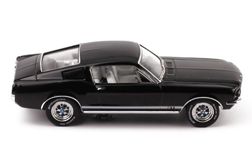 FORD MUSTANG GT Fastback 1967 Black W/ White Interior