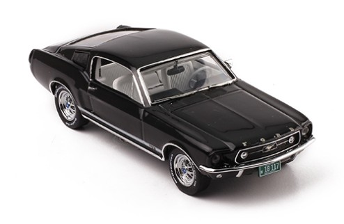 FORD MUSTANG GT Fastback 1967 Black W/ White Interior