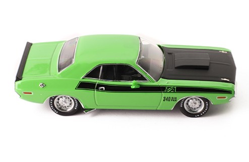 DODGE CHALLENGER t/a 1970 Green and Black