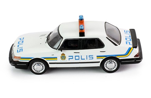SAAB 900 TURBO 16 1988 SWEDISH POLICE