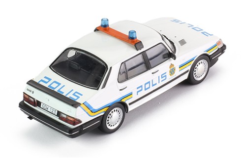 SAAB 900 TURBO 16 1988 SWEDISH POLICE