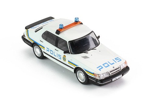 SAAB 900 TURBO 16 1988 SWEDISH POLICE