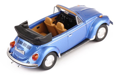 VOLKSWAGEN SUPER BEETLE 1973 CONVERTIBLE METALLIC BLUE