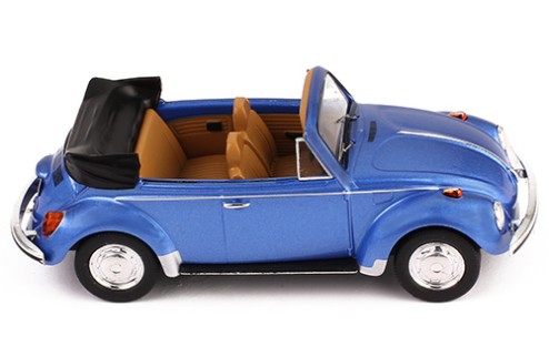 VOLKSWAGEN SUPER BEETLE 1973 CONVERTIBLE METALLIC BLUE