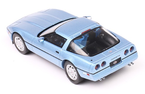 CHEVROLET CORVETTE C4 1984 LIGHT METALLIC BLUE