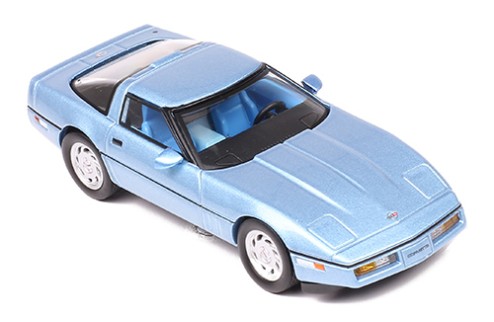 CHEVROLET CORVETTE C4 1984 LIGHT METALLIC BLUE