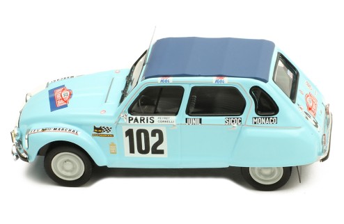 CITROËN DYANE #102 M. Peyret-J. J. Cornelli  Rallye Monte-Carlo 1976