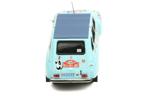 CITROËN DYANE #102 M. Peyret-J. J. Cornelli  Rallye Monte-Carlo 1976