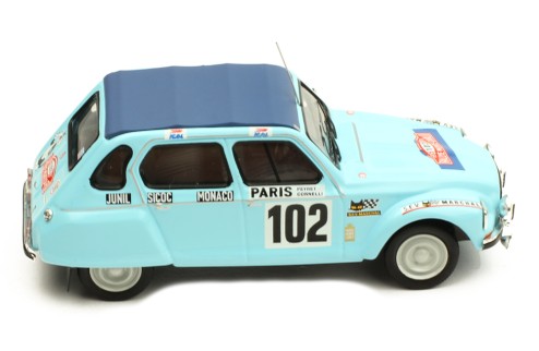 CITROËN DYANE #102 M. Peyret-J. J. Cornelli  Rallye Monte-Carlo 1976