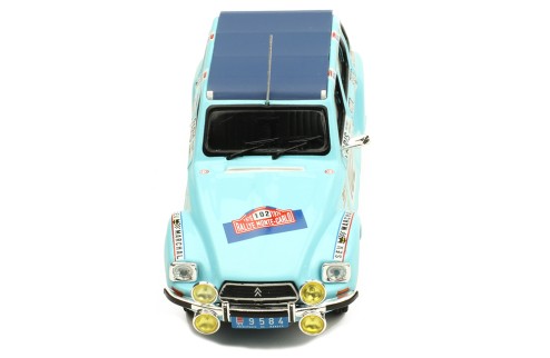 CITROËN DYANE #102 M. Peyret-J. J. Cornelli  Rallye Monte-Carlo 1976