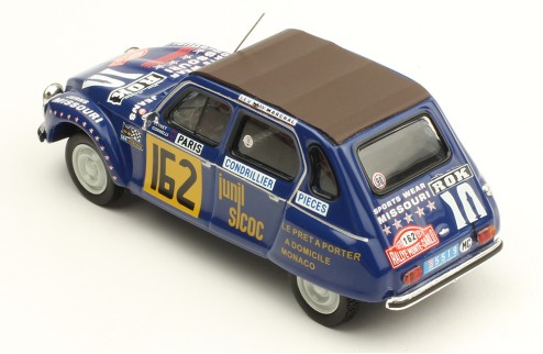 CITROËN DYANE #162 M. Peyret-J. J. Cornelli  Rallye Monte-Carlo 1978
