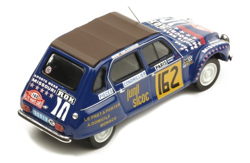 CITROËN DYANE #162 M. Peyret-J. J. Cornelli  Rallye Monte-Carlo 1978