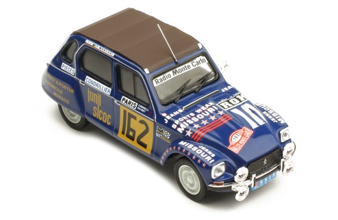 CITROËN DYANE #162 M. Peyret-J. J. Cornelli  Rallye Monte-Carlo 1978