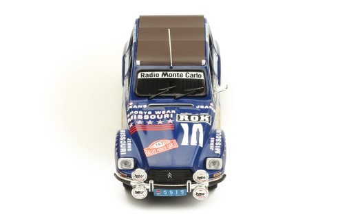 CITROËN DYANE #162 M. Peyret-J. J. Cornelli  Rallye Monte-Carlo 1978