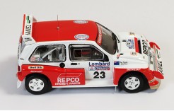 MG Metro 6r4 #23 T. Teesdale-G. Horne Rac Rally 1986