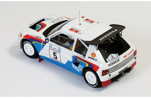 Peugeot 205 Turbo 16v Evo 2 #5 J. Kankkunen-J. Piironen Winner Rally Acropolis 1986 (World Champion)