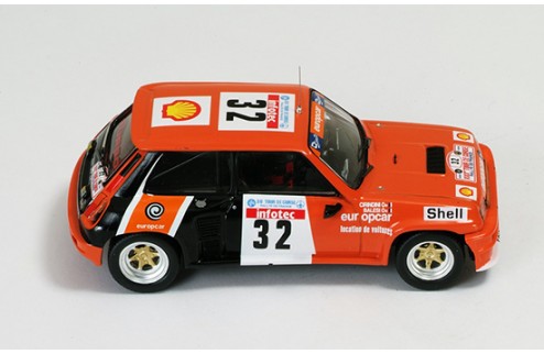 RENAULT 5 TURBO "EUROPCAR" #32  C.Balesi-J-P.Cirindini Tour de Corse 1986 