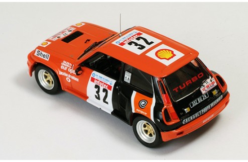 RENAULT 5 TURBO "EUROPCAR" #32  C.Balesi-J-P.Cirindini Tour de Corse 1986 