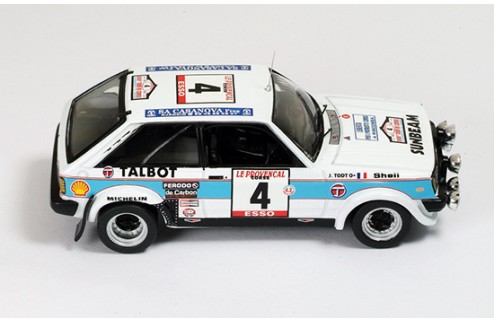 Talbot Sunbeam Lotus #4 J-P. Nicolas-J. Todt Tour de Corse 1979