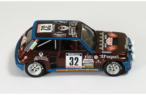 Renault 5 Turbo #32 D. Auriol-B. Occelli Tour de Corse 1984