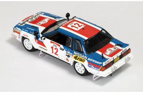 Nissan 240 RS #12 J. Shah-A. Khah 4th Rally Safari 1983