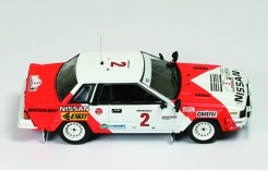 Nissan 240 RS #2 (Red & White) S. Mehta-M. Combes 5th Rally Safari 1984