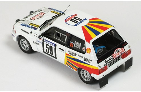 Talbot Samba Rallye #59 G. Casanova-Ch. Leca Tour de Corse 1984