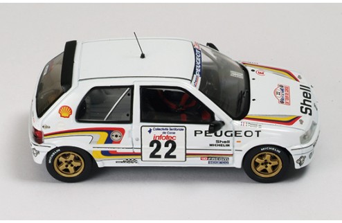 Peugeot 106 XSI (Peugeot Sport) #22 G. Panizzi-H. Panizzi Tour de Corse 1993