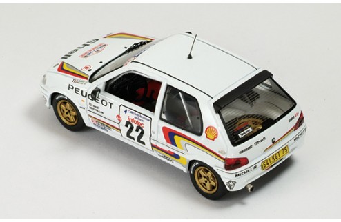 Peugeot 106 XSI (Peugeot Sport) #22 G. Panizzi-H. Panizzi Tour de Corse 1993