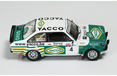 Ford Escort RS1800 #4 (Yacoo-Ixo) P. Snijers-W. Soenens Winner Boucles de Spa 2008