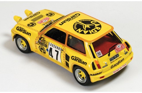 Renault 5 Turbo #47 P. Rouby-A. Giron Rally Monte Carlo 1982