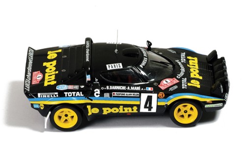 Lancia Stratos Hf #4 B. Darniche-A. Mahe Rally Monte Carlo 1981