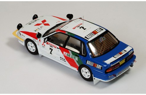 Mitsubishi Galant VR-4 Evo #7 (Ralliart) K. Shinozuka-J. Meadows Winner Ivory Cost Rally 1991