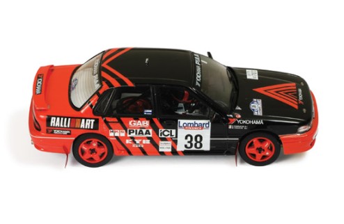 Mitsubishi Galant VR-4 Evo #38 (Advan) S. Yamauchi-M. Taguchi Rac Rally 1991