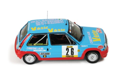 Renault 5 GT Turbo #26 E. Mauffrey-D. Grataloup Rally Monte Carlo 1988