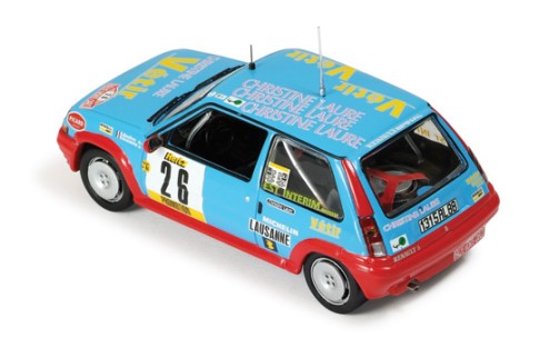 Renault 5 GT Turbo #26 E. Mauffrey-D. Grataloup Rally Monte Carlo 1988